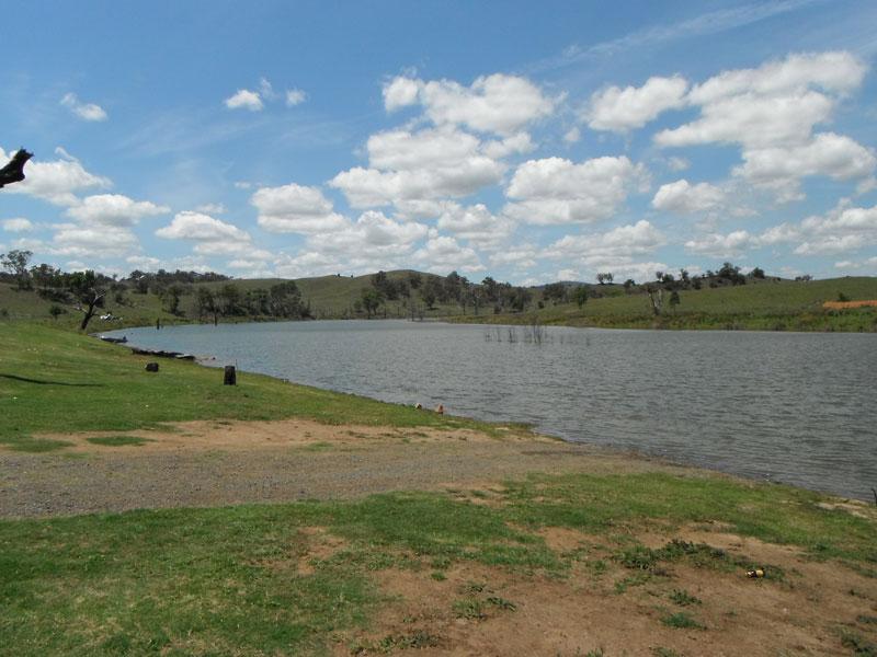 Gravel boat ramp at Glenriddle ReserveOK for a tinny or slightly larger... 