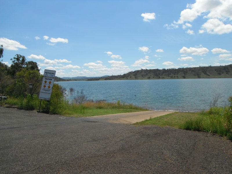 Boat ramp at Split Rock Recreation reserveGood quality boat ramp. I have seen the end of this ramp when the dam is very low, but most of the time it is an easy launch for even large boats.