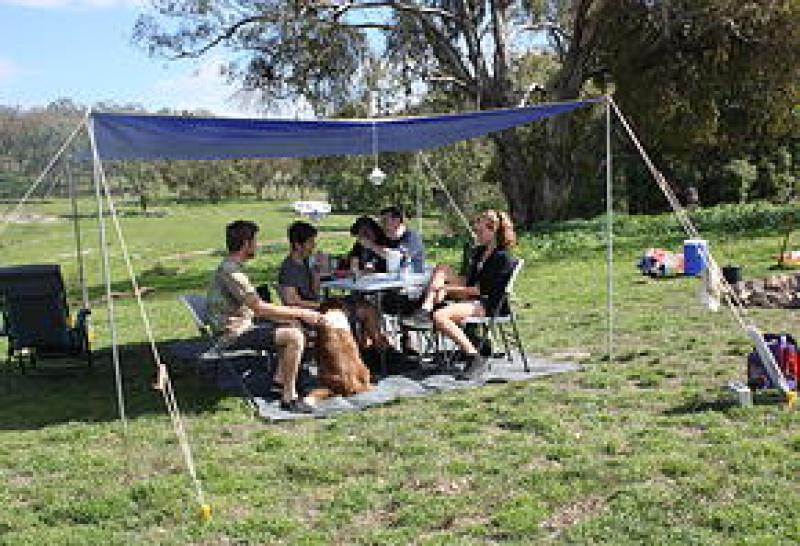 Wallaby CampsiteOne of the campsites at Old Bara