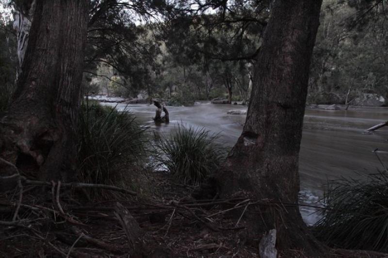 Namoi River at Gum Holes campground in Warrabah National ParkThe Namoi river runs alongside this camping spot.  This photo was taken from right next one of the campsites