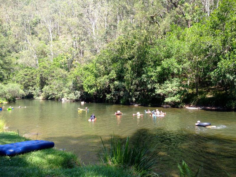 RiverBring your lilo or inner tube and enjoy the river at Ferndale Park