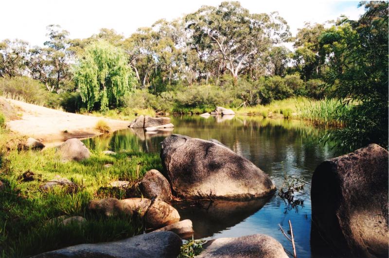 Wooldrige Reserve - Rocky RiverLooking back towards the camping area