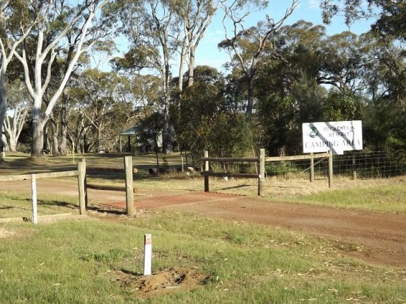 Cavendish Recreation ReserveEntrance to campground