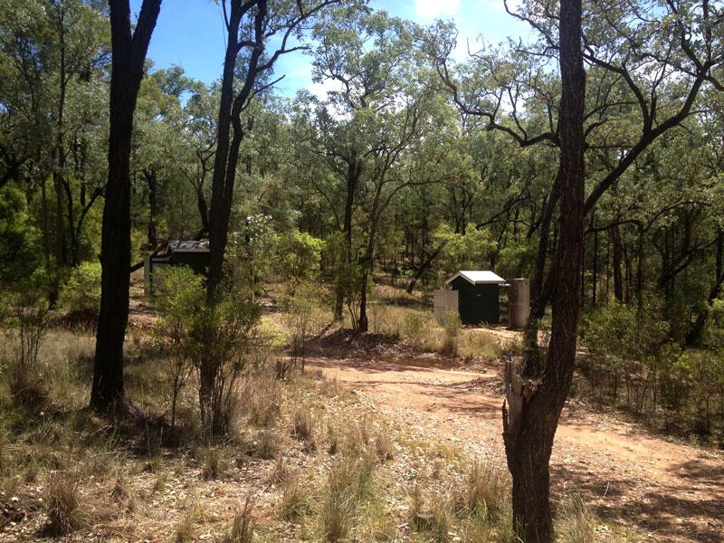 Glacial Area ToiletsBasic, his and hers toilets are provided