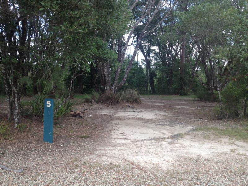 Koombooloomba DamCampsites are numbered