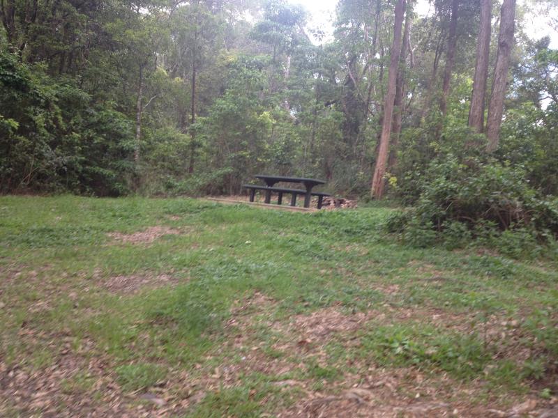 Koombooloomba DamPicnic table in day use area