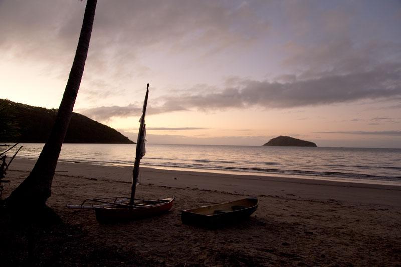 Cape Kimberly BeachSunrise infront of the campground