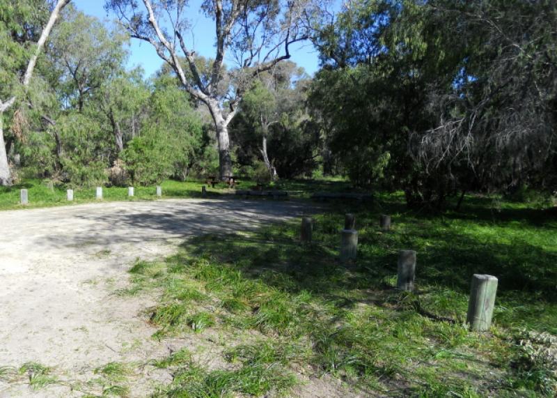 Belvidere BeachCaravan suitable site at Belvidere Campground