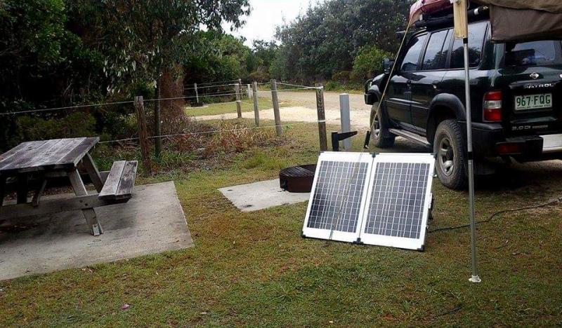 Black Rocks- all campsites have BBQ, table & clothes line. All campsites are next to the road.