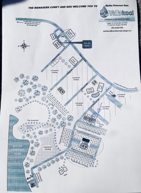 Yallakool ParkPark Map