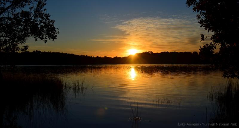 Lake ArraganDawn at Lake Arragan