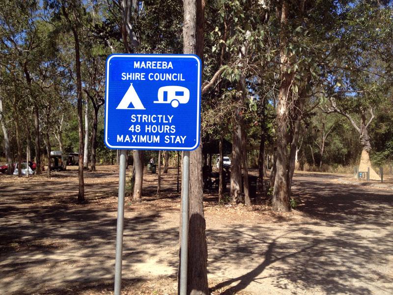 Rifle Creek Rest AreaPlenty of shaded sites, some suitable for tents