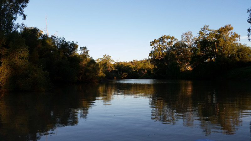 WongaleaThe Macintyre River at Wongalea
