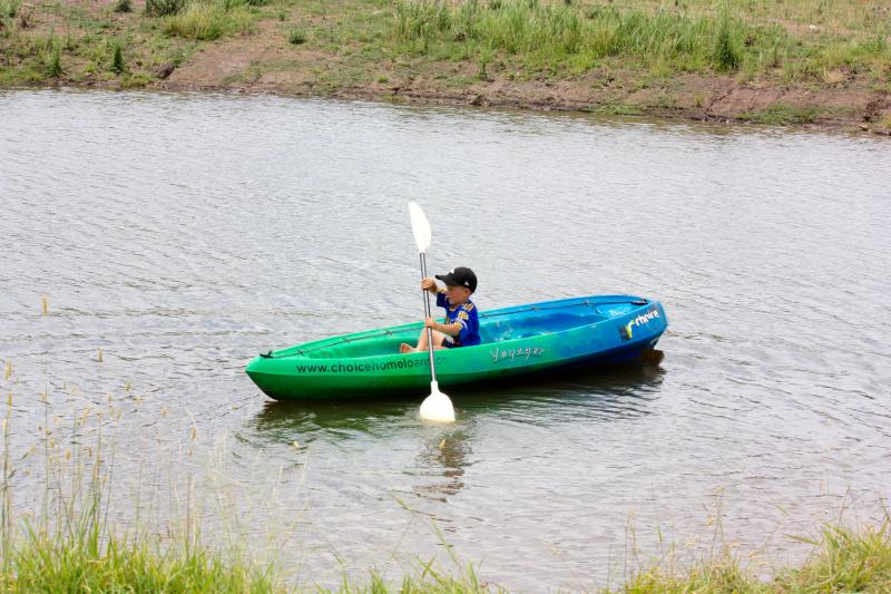 Camp at Old BaraBara creek great for small kayaks and other floating devices 