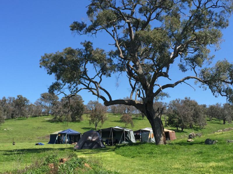 Camp at Old BaraCamp site \\\