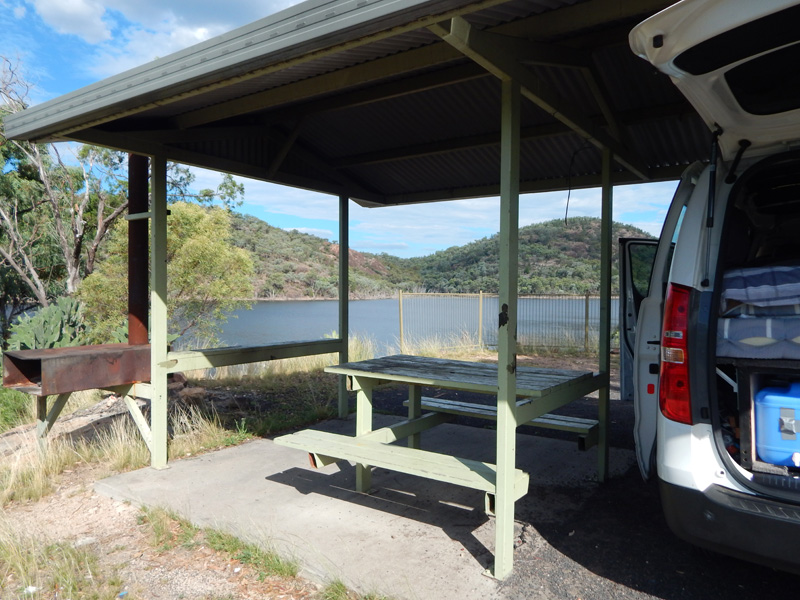 Pindari DamPicnic/bbq shelter