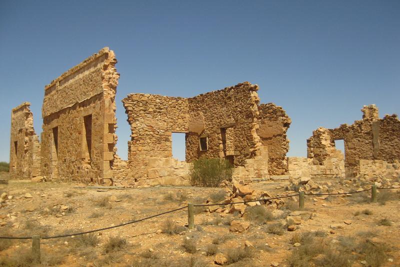 Farina CreekTown ruins