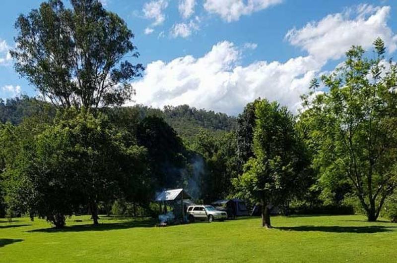 Sandy CreekSandy Creek Campin' stunning scenery and tree lined camp sites.