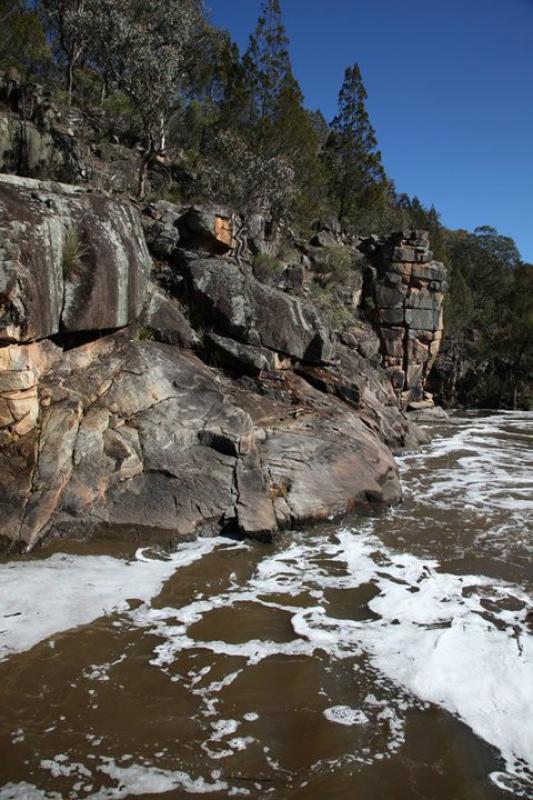 Namoi River after good rainTaken near Muluerindie, on the Namoi River in Warrabah National Park.