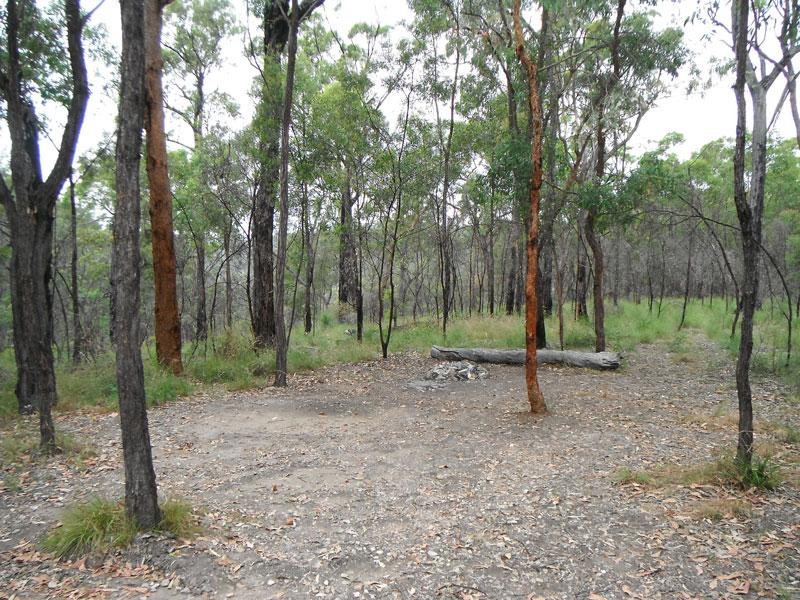 Campsite suitable for tent based camping at Isla GorgeThe ground is pretty rocky in most of the campsites, however there are a couple of spots suitable for pitching a ground tent.