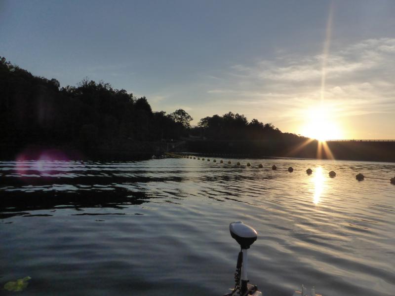 Bell`s BayFishing at Sunrise