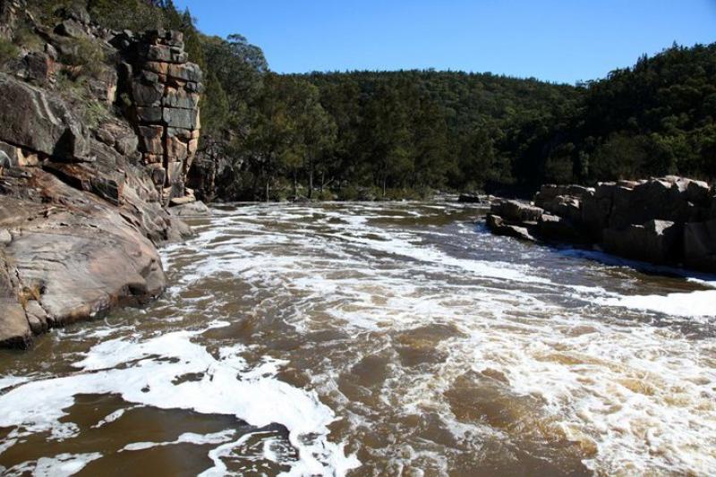 Namoi River, Warrabah National ParkThis section of the Namoi, in Warrabah national park would make for some exciting white water paddling, for the experienced.